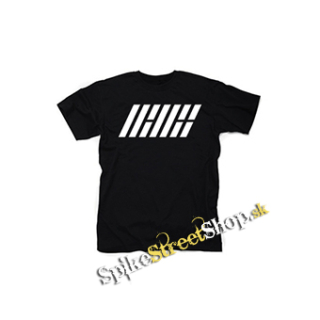 IKON - Logo Kpop Band - čierne detské tričko