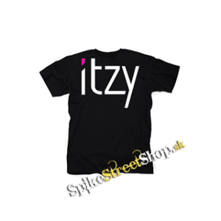 ITZY - Logo - čierne detské tričko