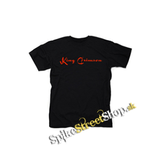 KING CRIMSON - Logo Red - čierne detské tričko