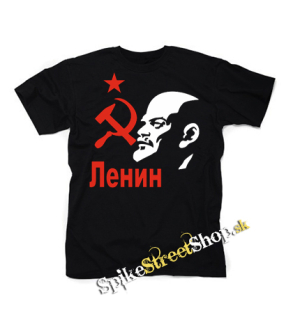 LENIN - čierne detské tričko