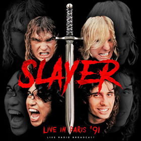 Fotonášivka SLAYER - Live in Paris '91
