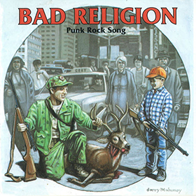 Fotonášivka BAD RELIGION - Punk Rock Song