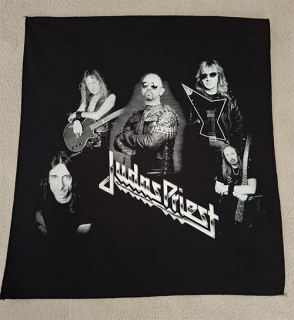 JUDAS PRIEST - Classic Band Poster - chrbtová klasická plátená nášivka