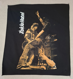 TOKIO HOTEL - Live Band Poster - chrbtová klasická plátená nášivka
