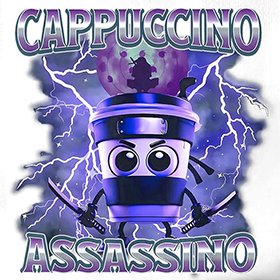 Fotonášivka CAPPUCCINO ASSASSINO - Poster Motive 5 White Background