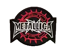 METALLICA - Circle Logo - nažehlovacia nášivka