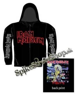 IRON MAIDEN - Killers - čierna pánska mikina na zips
