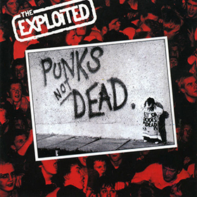 Fotonášivka EXPLOITED - Punk's Not Dead