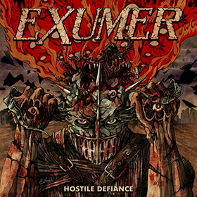 Fotonášivka EXUMER - Hostile Defiance