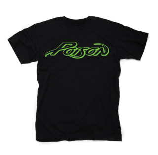 POISON - Logo Green - pánske tričko