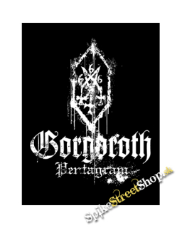 GORGOROTH - 666 Pentagram - chrbtová nášivka