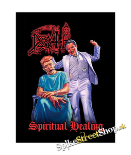 DEATH - Spiritual Healing Black Patch - chrbtová nášivka