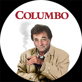 INŠPEKTOR COLUMBO - okrúhla podložka pod pohár