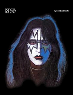 KISS - ACE FREHLEY - 1978 Album Poster - chrbtová nášivka