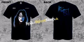 ACE FREHLEY - Poster Signature - čierne detské tričko
