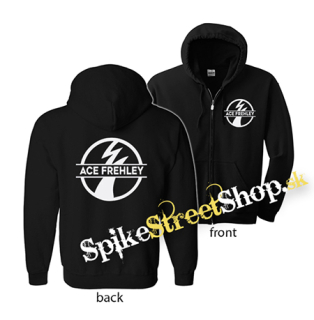 ACE FREHLEY - Logo - čierna detská mikina na zips