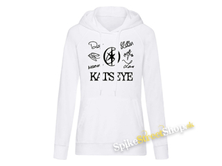 KATSEYE - Logo Signature - biela dámska mikina