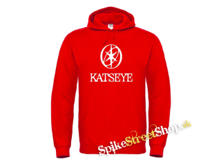 KATSEYE - Logo Crest - červená detská mikina