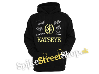 KATSEYE - Logo Signature - čierna detská mikina
