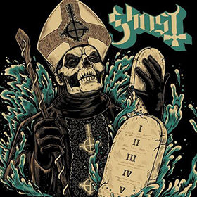Fotonášivka GHOST - 13 Commandments