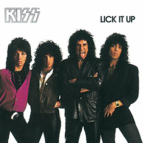 Fotonášivka KISS - Lick It Up