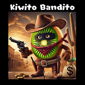 Fotonášivka KIWITO BANDITO - Italian Brainrot Meme