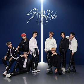 STRAY KIDS - Clé 1 - TOP - štvorcová podložka pod pohár