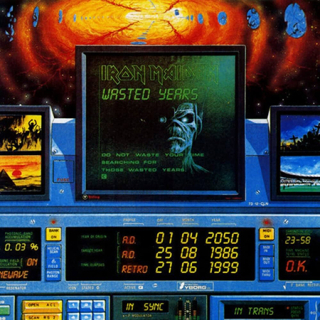 Fotonášivka IRON MAIDEN - Wasted Years