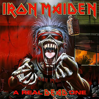 Fotonášivka IRON MAIDEN - A Real Dead One