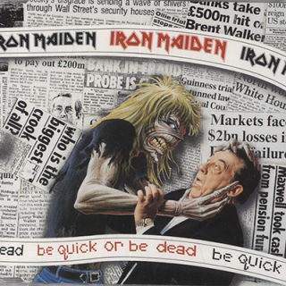 Fotonášivka IRON MAIDEN - Be Quick Or Be Dead