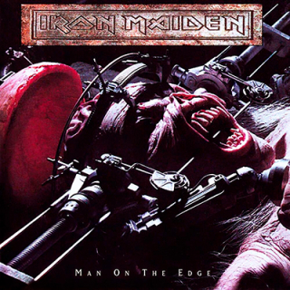 Fotonášivka IRON MAIDEN - Man On The Edge