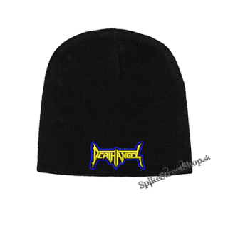 Čierna zimná čiapka DEATH ANGEL - Logo Yellow Blue