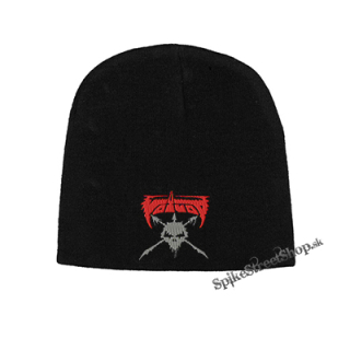 Čierna zimná čiapka VOIVOD - Logo Korgull