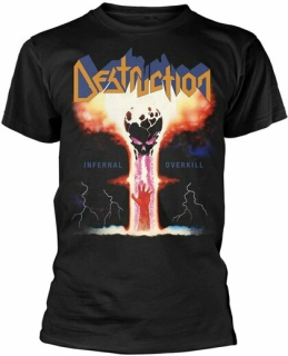 DESTRUCTION - Infernal Overkill - čierne pánske tričko