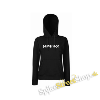 HUNTRIX - Logo White Kpop Demon Hunters - čierna dámska mikina