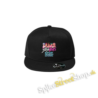 Čierna šiltovka SAJA BOYS - Kpop Demon Hunters - model "Snapback"