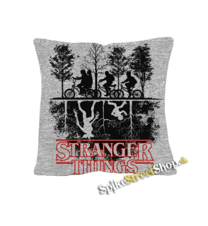 STRANGER THINGS - Grey Upside Down - vankúš