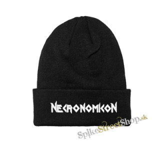 NECRONOMICON - Logo White - zimná čiapka