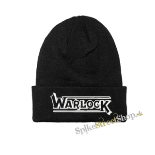 WARLOCK - Logo White - zimná čiapka
