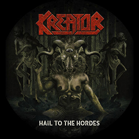 KREATOR - Hail To The Hordes - štvorcová chrbtová nášivka