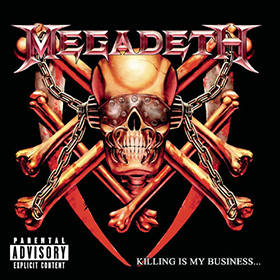 MEGADETH - Killing Is My Business...And Business Is Good - štvorcová chrbtová nášivka