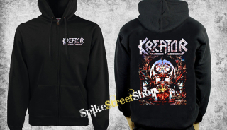 KREATOR - Krushers Of The World - čierna pánska mikina na zips