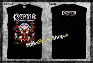 KREATOR - Krushers Of The World - čierne pánske tričko bez rukávov