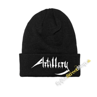 ARTILLERY - Logo White Thrash Metal Band - zimná čiapka