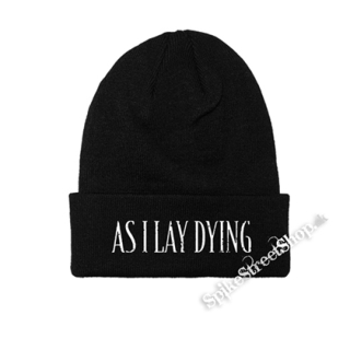 AS I LAY DYING - Logo White - zimná čiapka