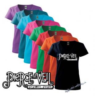 PIERCE THE VEIL - Street Team - farebné dámske tričko