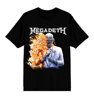 MEGADETH - Flame Vic - čierne detské tričko