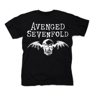 AVENGED SEVENFOLD - Logo A7X Skull - čierne detské tričko
