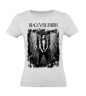 BLACK VEIL BRIDES - Angel Leader - šedé dámske tričko