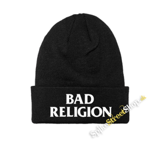 BAD RELIGION - Logo White - zimná čiapka